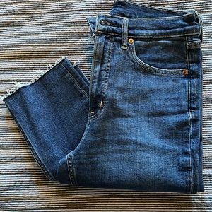 Gap cigarette high-rise jeans size 28.